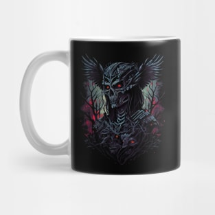 Design of skull alien Mug